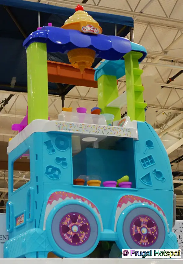 Hasbro Play-Doh Kitchen Creations Super Ultimate Ice Cream Truck Playset | Costco Display 2
