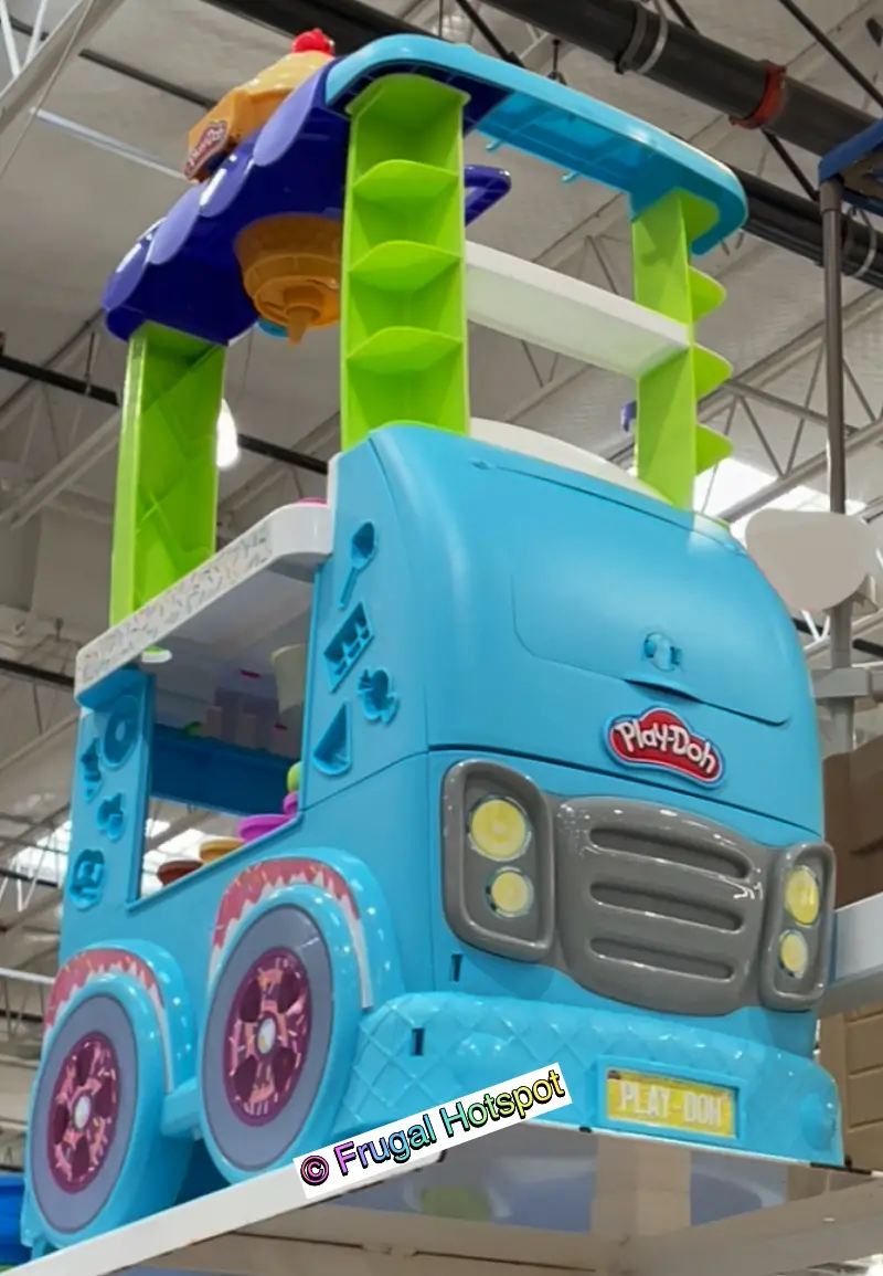 Hasbro Play-Doh Kitchen Creations Super Ultimate Ice Cream Truck Playset | Costco Display