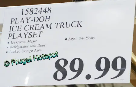 Hasbro Play-Doh Kitchen Creations Super Ultimate Ice Cream Truck Playset | Costco Price