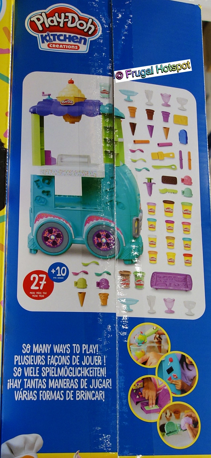 Hasbro Play-Doh Kitchen Creations Super Ultimate Ice Cream Truck Playset | info | Costco