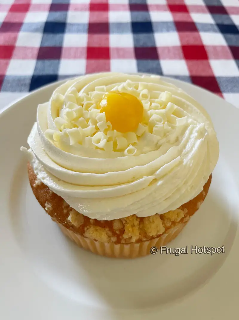 Kirkland Signature Mini Lemon Cake on a plate | Costco