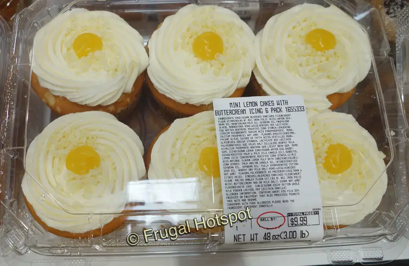 Kirkland Signature Mini Lemon Cakes 6-pack | Costco