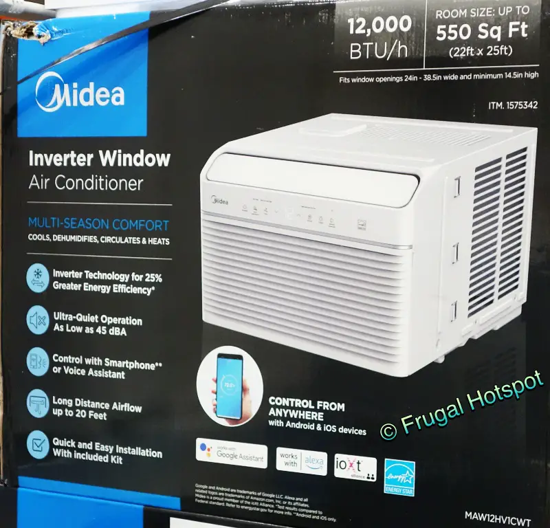 Midea Inverter Window Air Conditioner | Costco