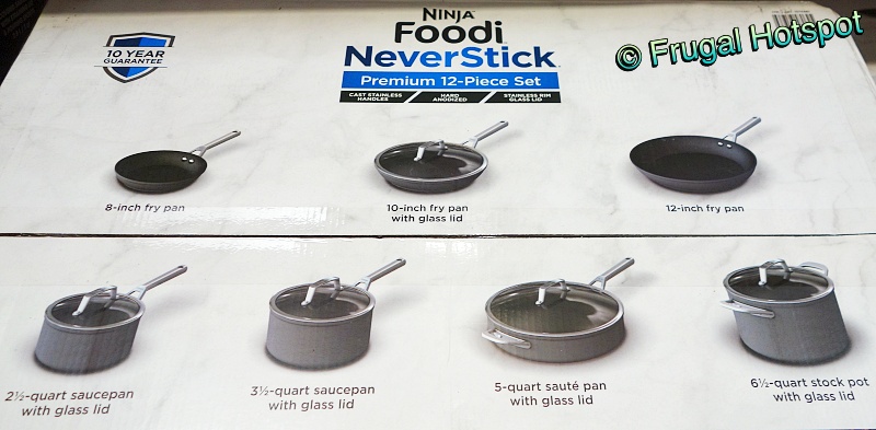 Ninja Foodi NeverStick Premium Pots, Pans and Lids | Costco