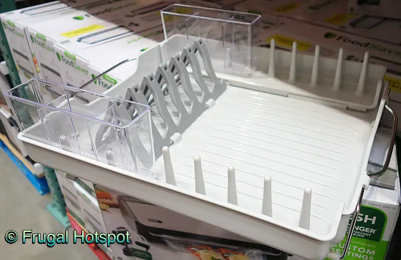 OXO SoftWorks Foldaway Dish Rack | Costco Display