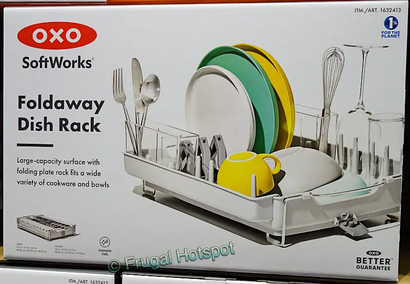 OXO SoftWorks Foldaway Dish Rack | Costco