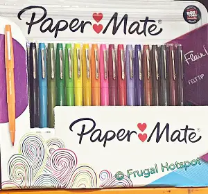 PaperMate Flair Felt Tip Pen 20-ct | Costco