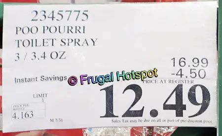 Poo Pourri Before You Go Toilet Spray | Costco Sale Price