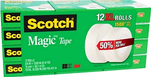 Scotch Magic Tape Refills 12-ct | Costco