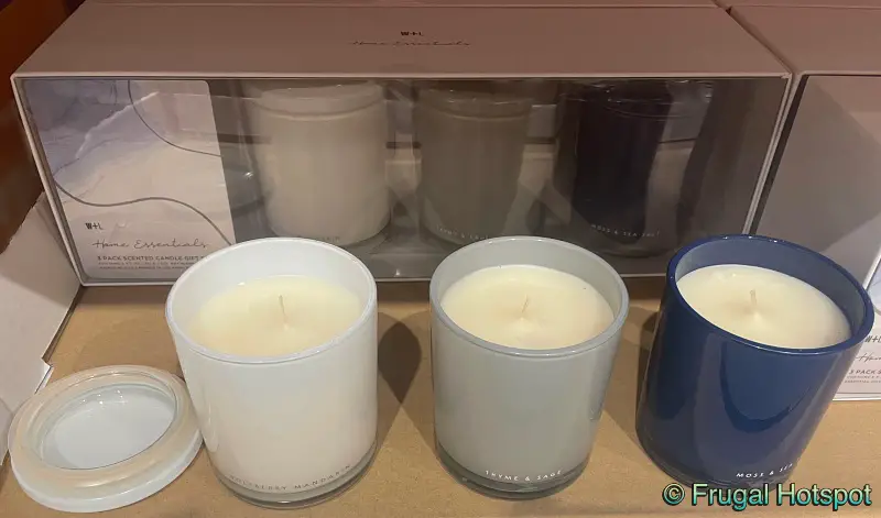W+L Scented Candles | Costco Display 2