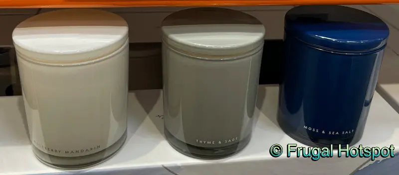 W+L Scented Candles | Costco Display