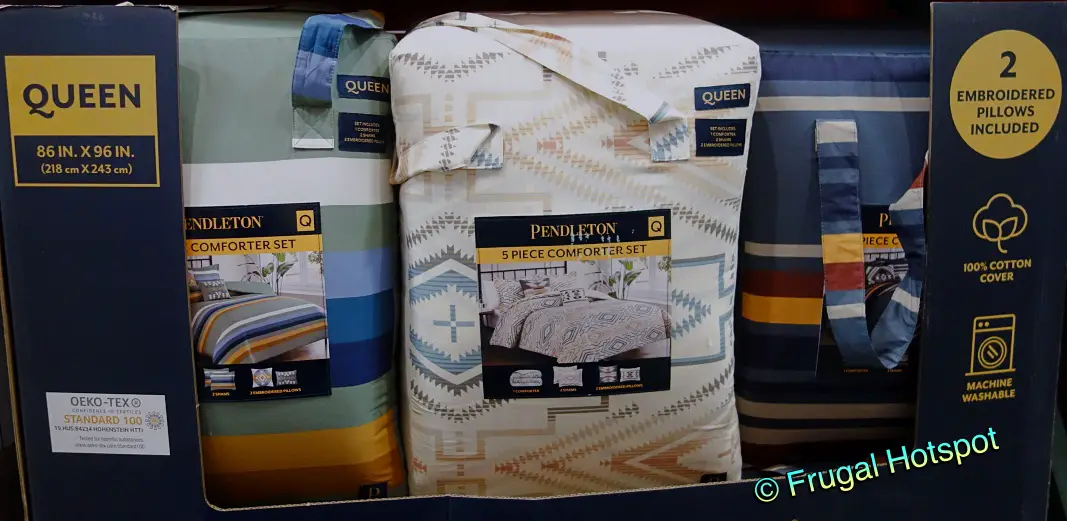 3 Pendleton 5-Piece Queen Size Comforter Sets | Costco