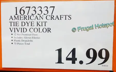 Photo of Costco's price of $14.99
