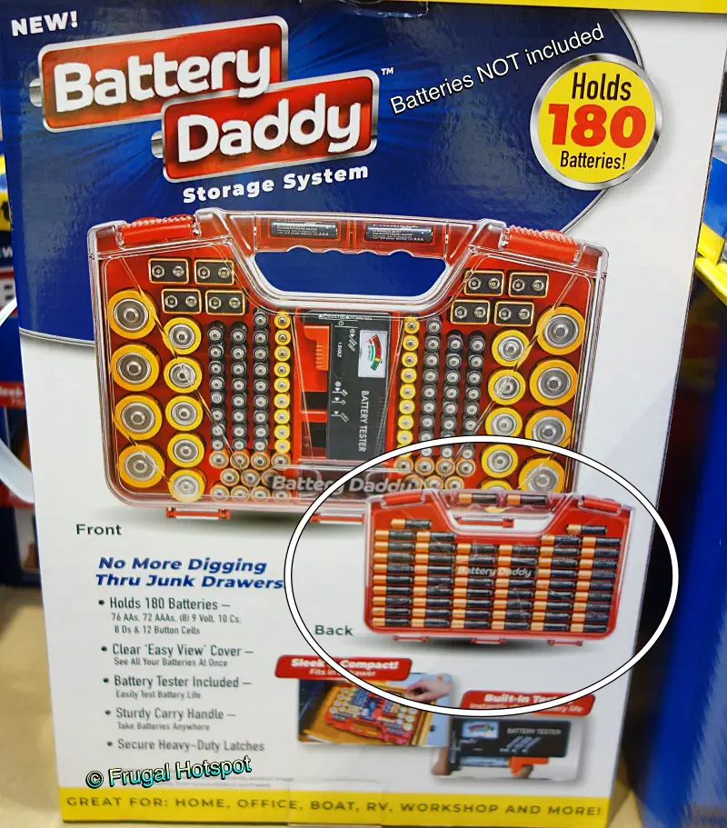 Costco] BatteryDaddy organizer w/ incl. tester for 12.97 - RedFlagDeals.com  Forums