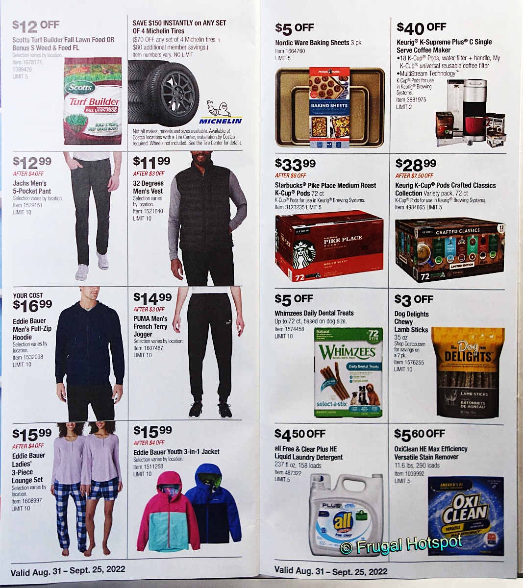 Costco Coupon Book SEPTEMBER 2022 | P 14 and 15