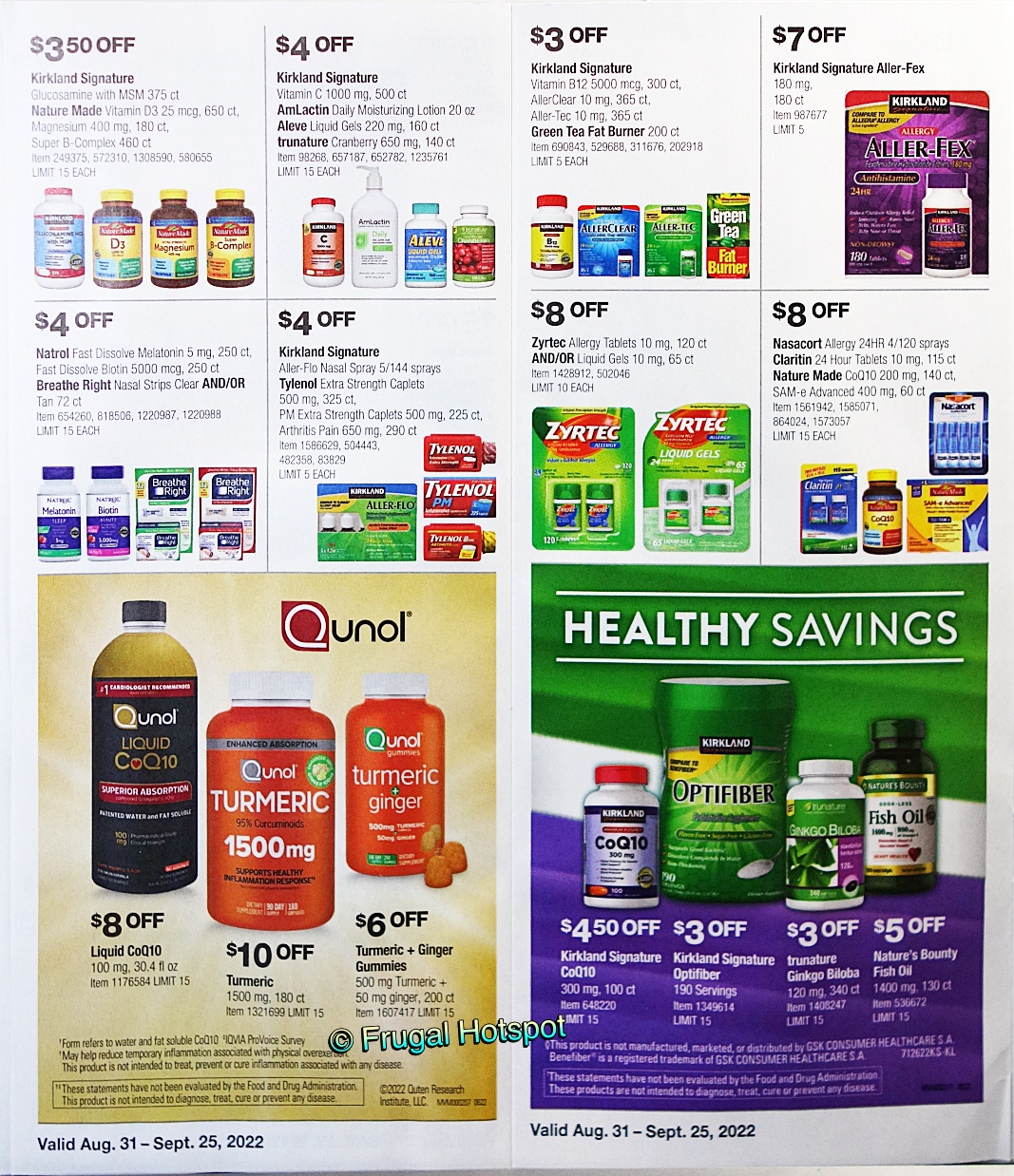 Costco Coupon Book SEPTEMBER 2022 | P 22 and 23