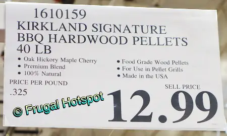 Kirkland Signature BBQ Hardwood Pellets | Costco Price