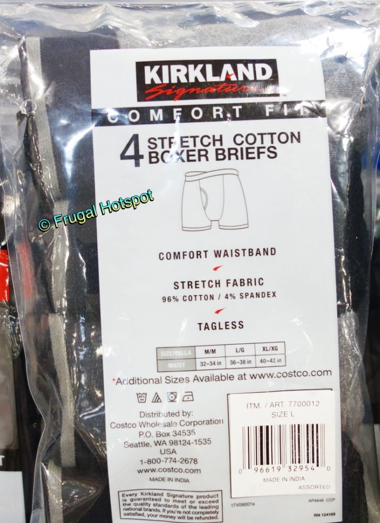 Kirkland Signature Boxer Briefs Costco Sale! Frugal Hotspot