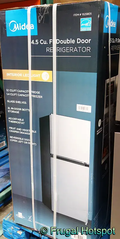 Midea 4.5 Cu Ft Double Door Compact Refrigerator | Costco