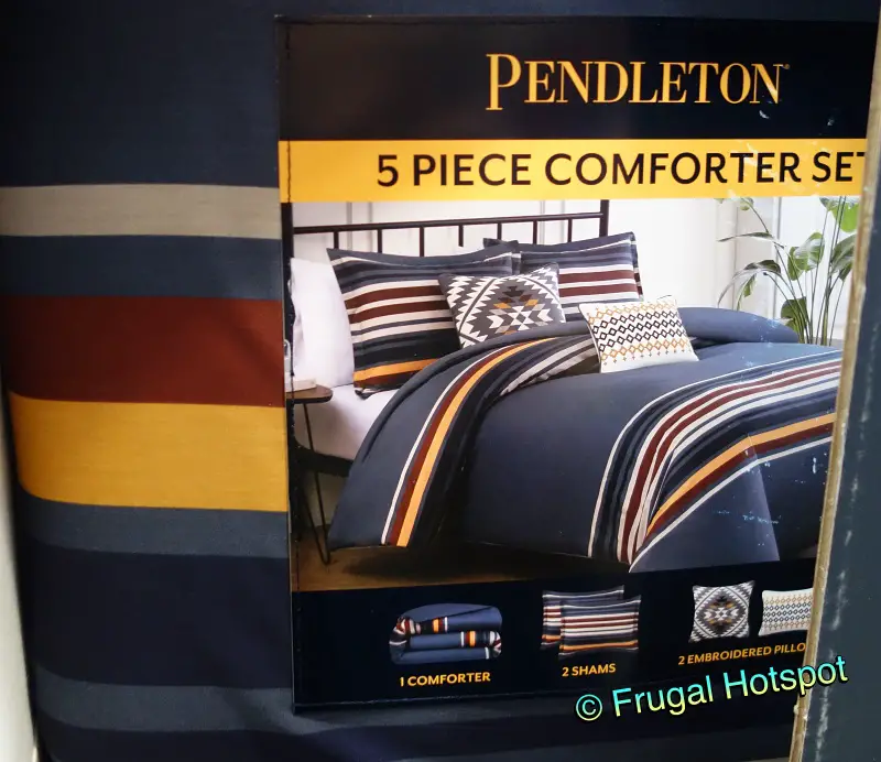 Pendleton Comforter Set | Lake Stripe | Costco
