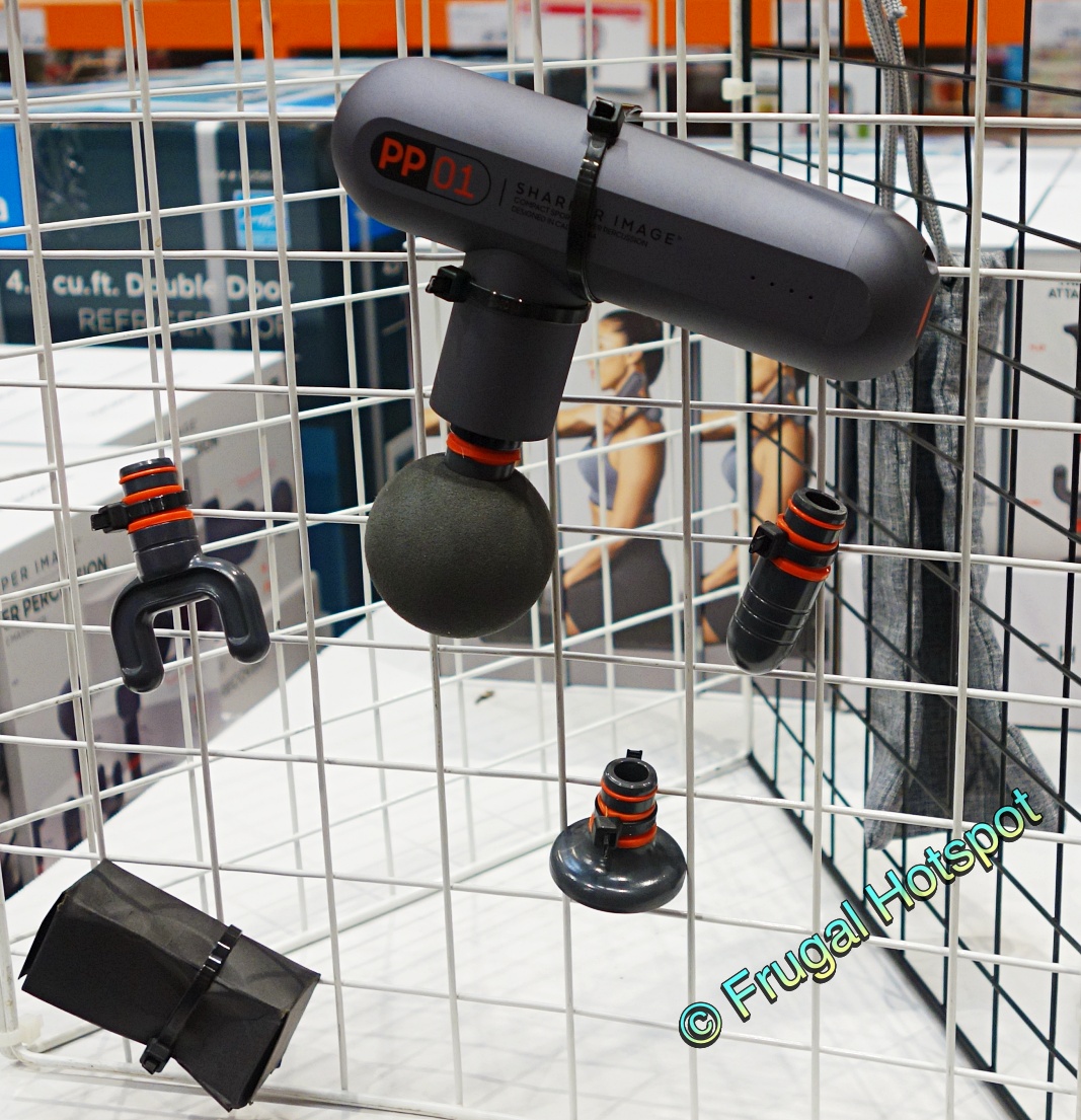 Photo of Costco display or Sharper Image Compact Percussion Massager