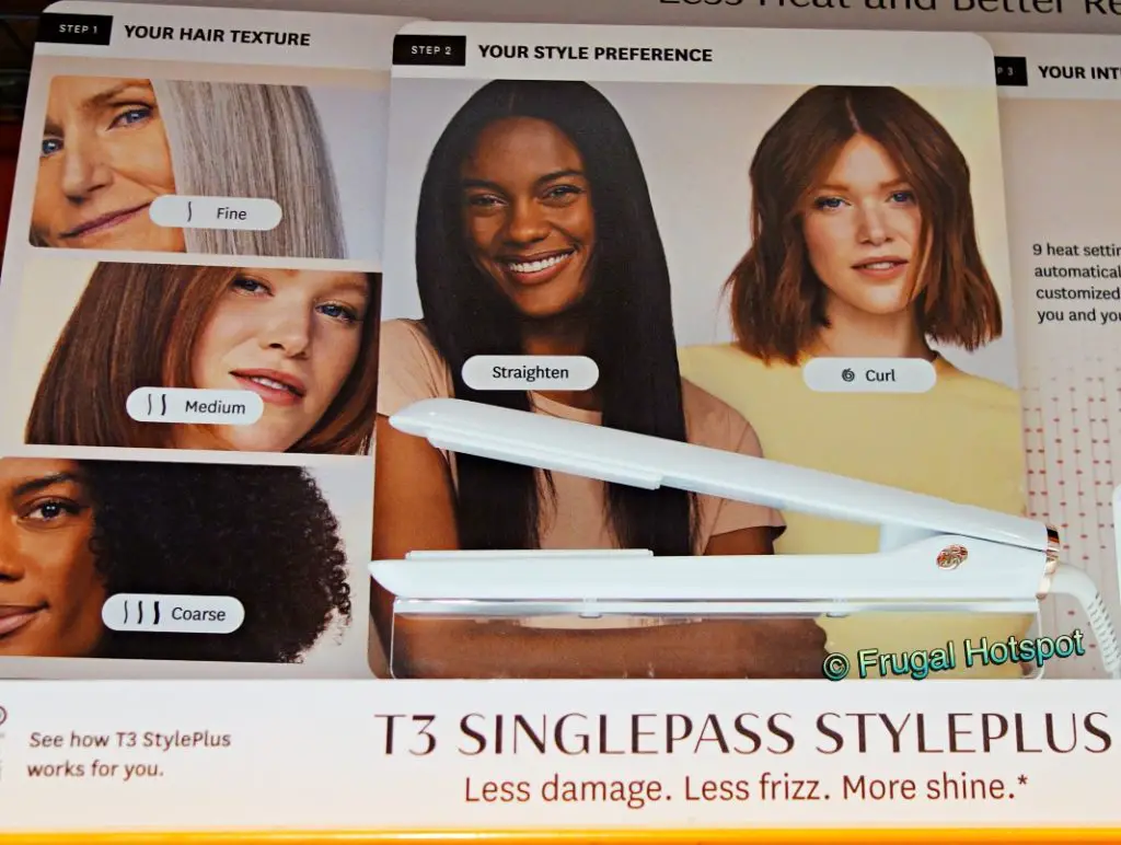 T3 StylePlus 1" Flat Iron Costco Sale! Frugal Hotspot