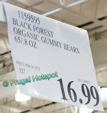 Black Forest Organic Gummy Bears 65 | Costco Price