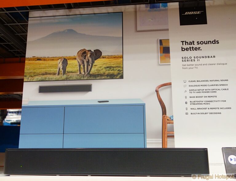 Bose Solo Soundbar Series II Costco Sale! Frugal Hotspot