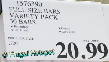 Butterfinger Full Size Bars Variety Pack | Costco Price