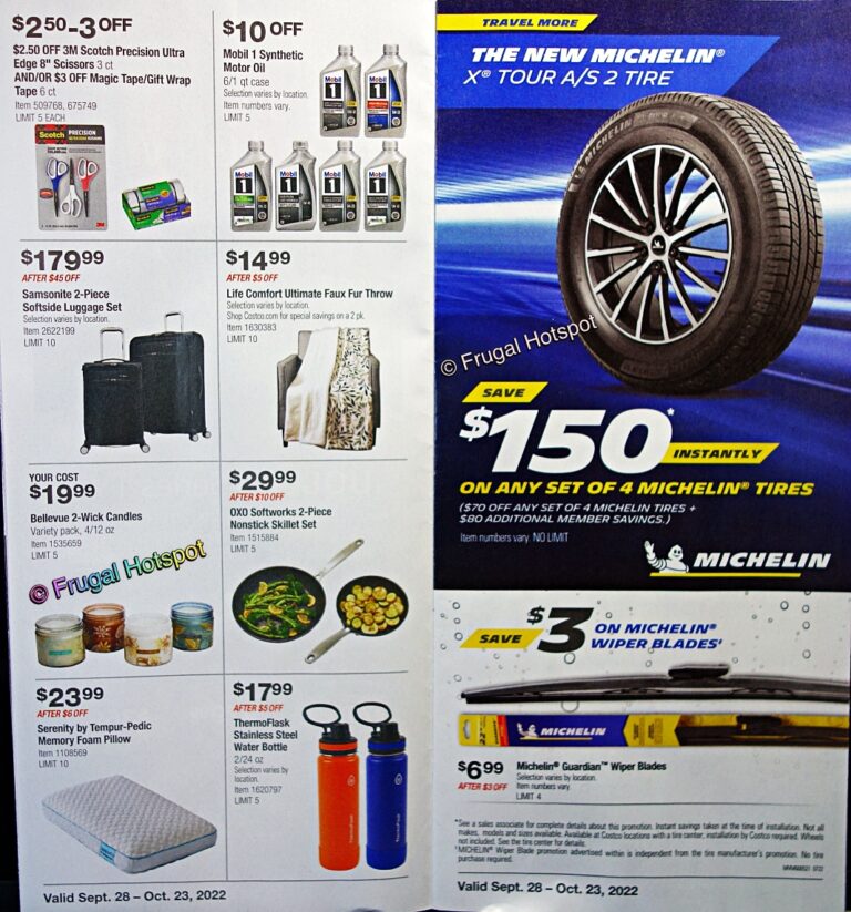 Costco Coupon Book OCTOBER 2022 Frugal Hotspot