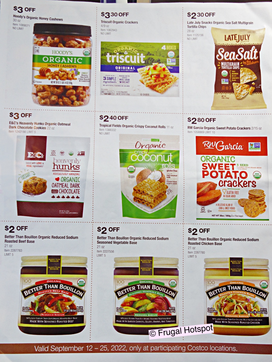 Costco Organic Coupon Book September 2022 | Page 2