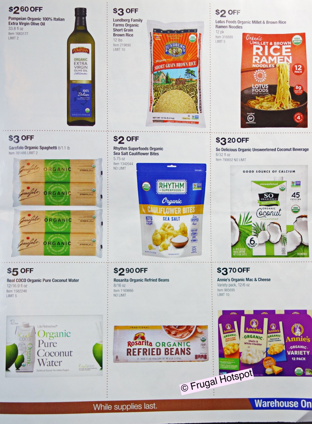Costco Organic Coupon Book September 2022 | Page 3
