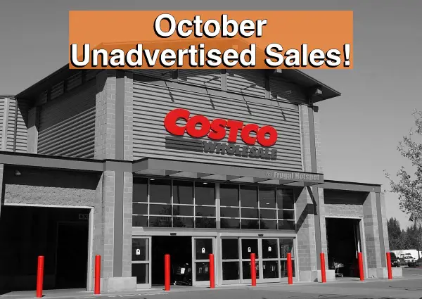 Costco Unadvertised Sales | October