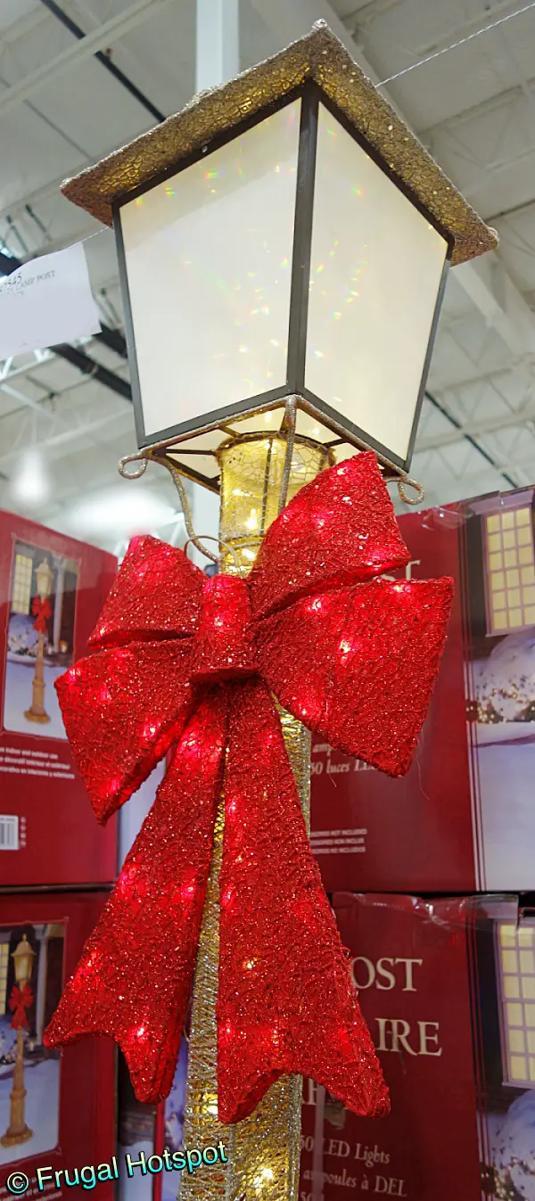 Lamp post with 120 leds costco clearance