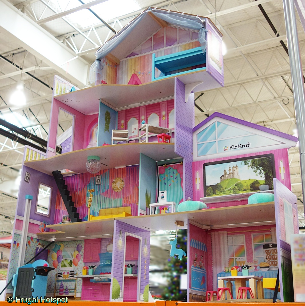 KidKraft Ultimate Slumber Party Mansion Dollhouse | Costco Display