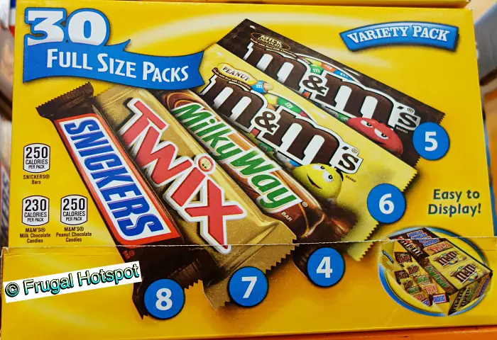 M&M Mars Variety Pack 30 count | Costco