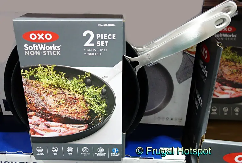 OXO SoftWorks Non-Stick Skillet Set | Costco