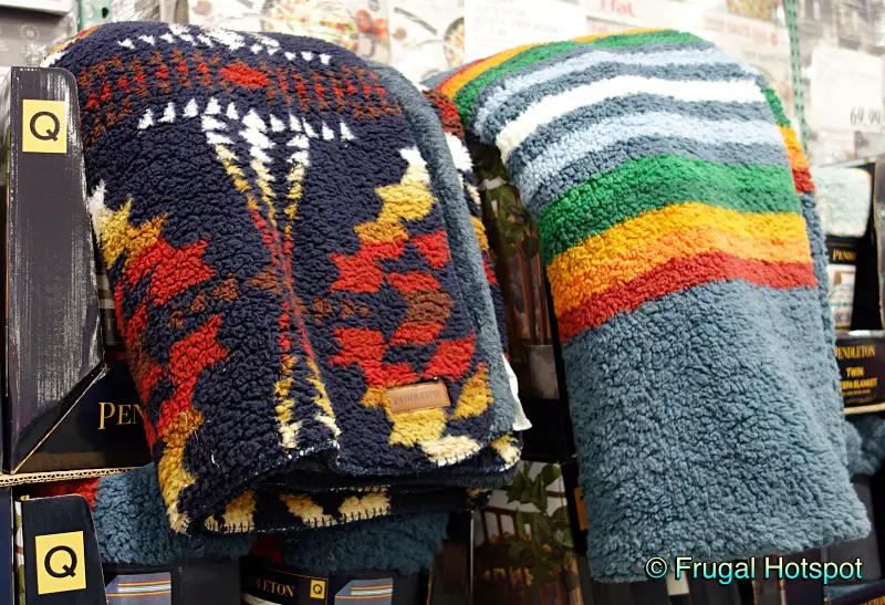 Pendleton Sherpa Blanket | Costco display