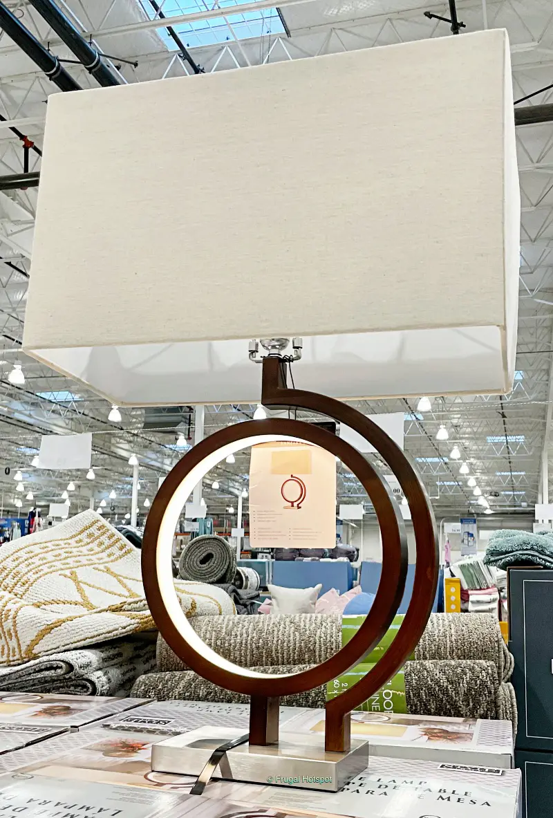 StyleCraft Naveta Table Lamp | Costco Display