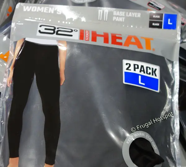 32 Degrees Heat Women s Base Layer Pant Costco Sale