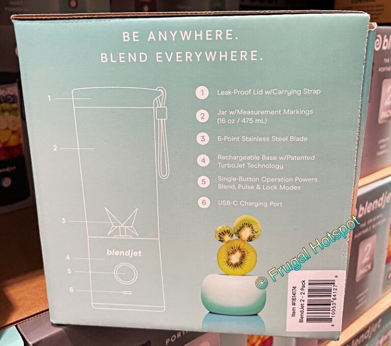 Costco Sale BlendJet2 Portable Blender 2Pack Frugal Hotspot