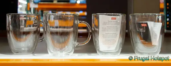 Bodum Bistroc Double Wall Thermo Glasses | Costco Display