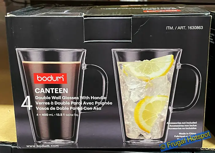 Bodum Canteen Double Wall Mug with Handle | Costco 1630863