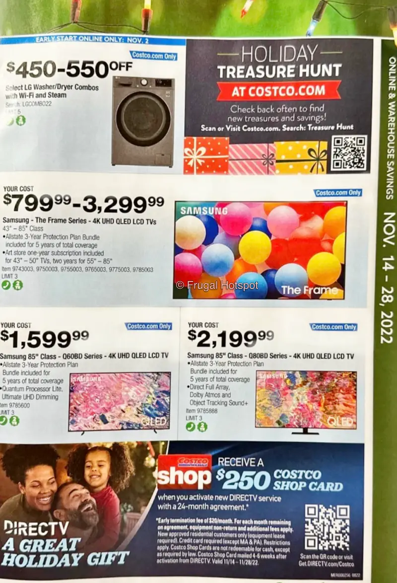 Costco Black Friday and Holiday Savings 2022 | P 14