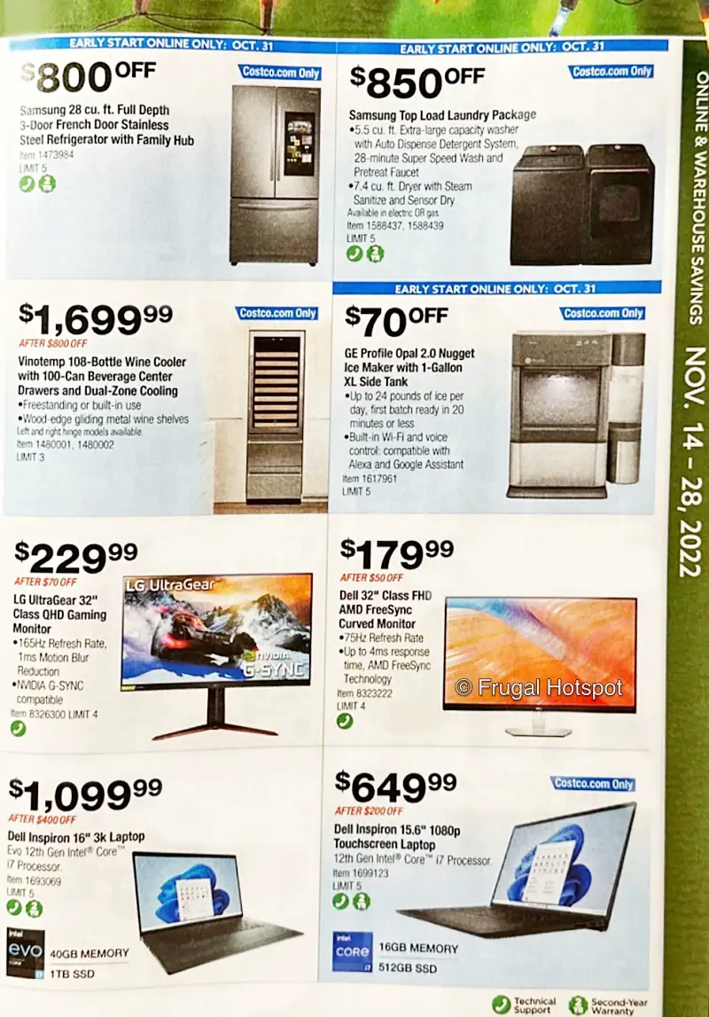 Costco Black Friday and Holiday Savings 2022 | P 16