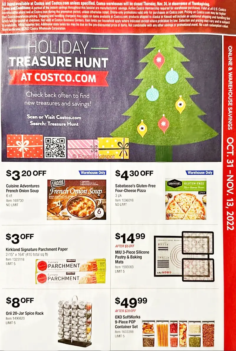 Costco Black Friday and Holiday Savings 2022 | P 2