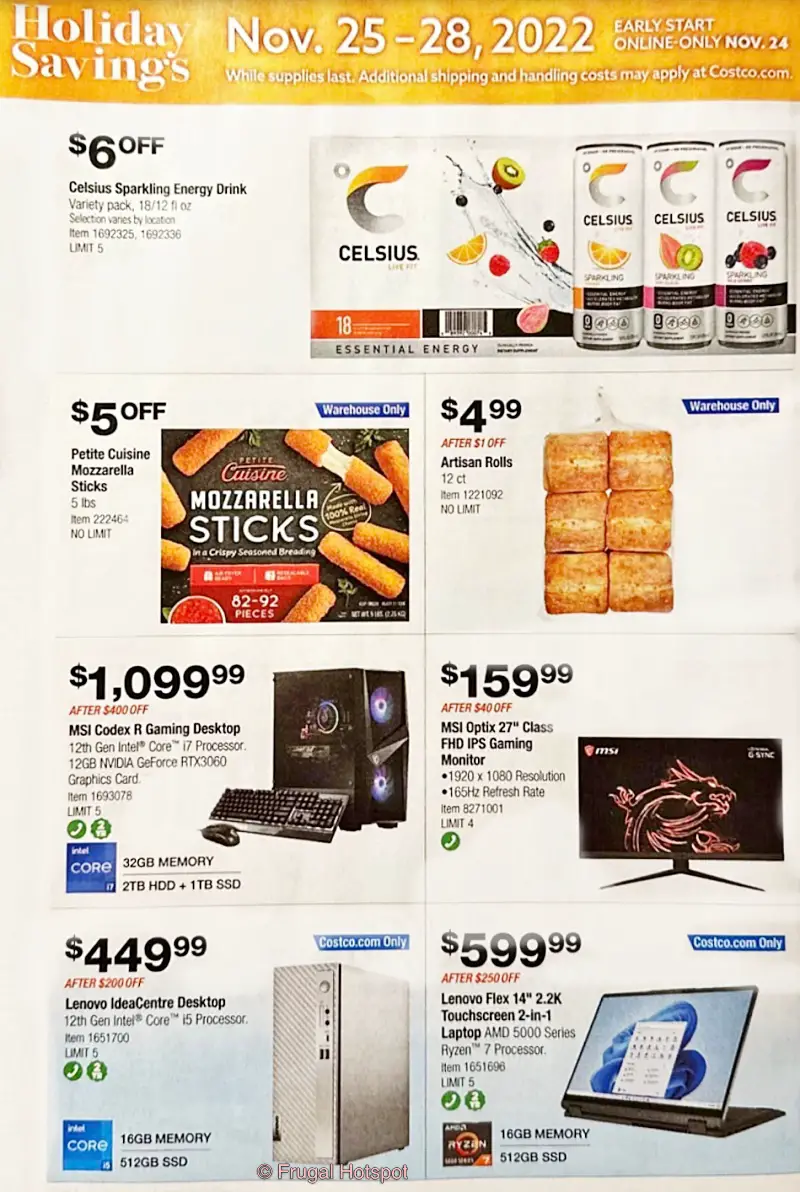 Costco Black Friday and Holiday Savings 2022 | P 23