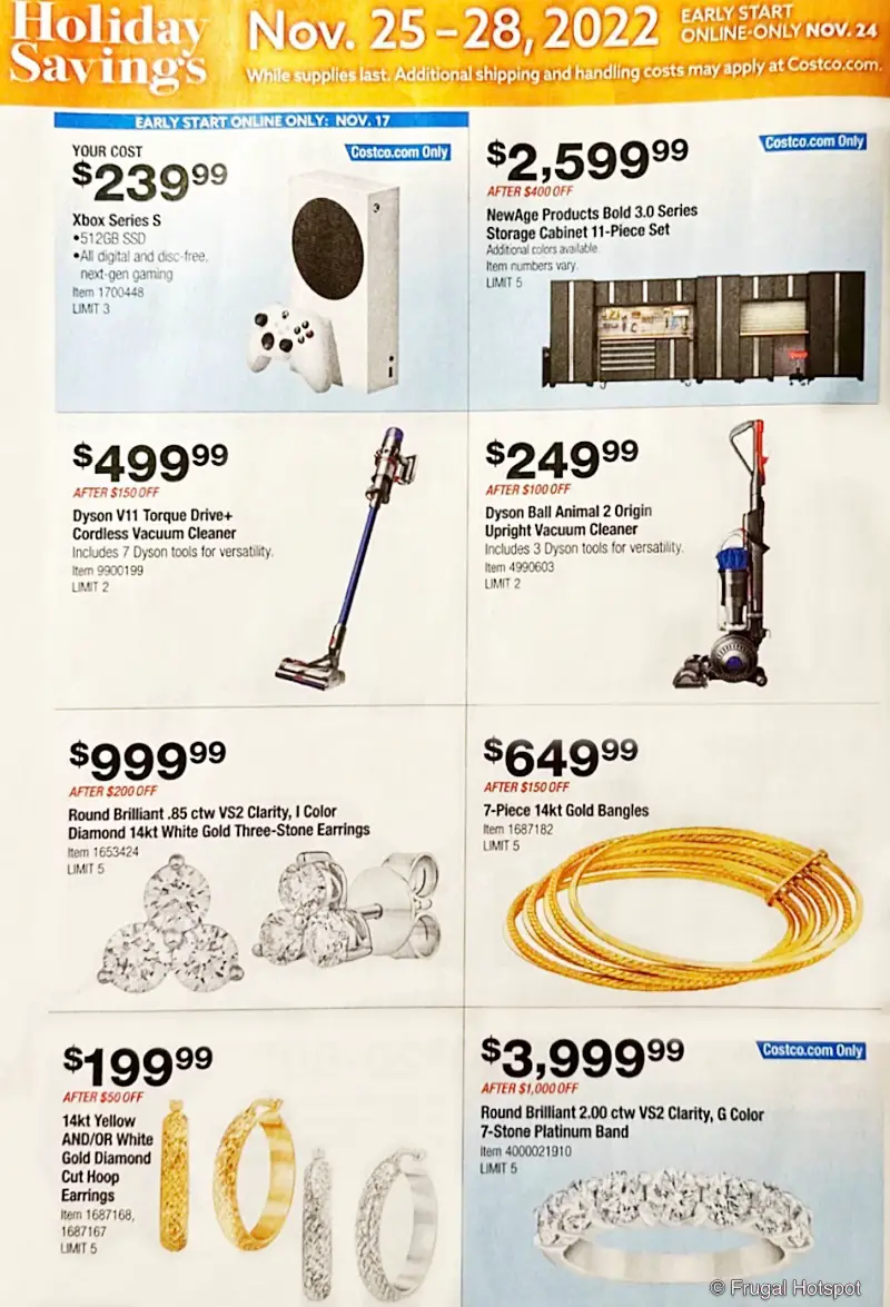 Costco Black Friday and Holiday Savings 2022 | P 27