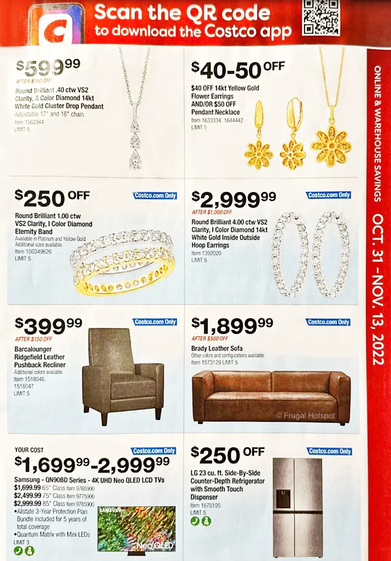 Costco Black Friday and Holiday Savings 2022 | P 4