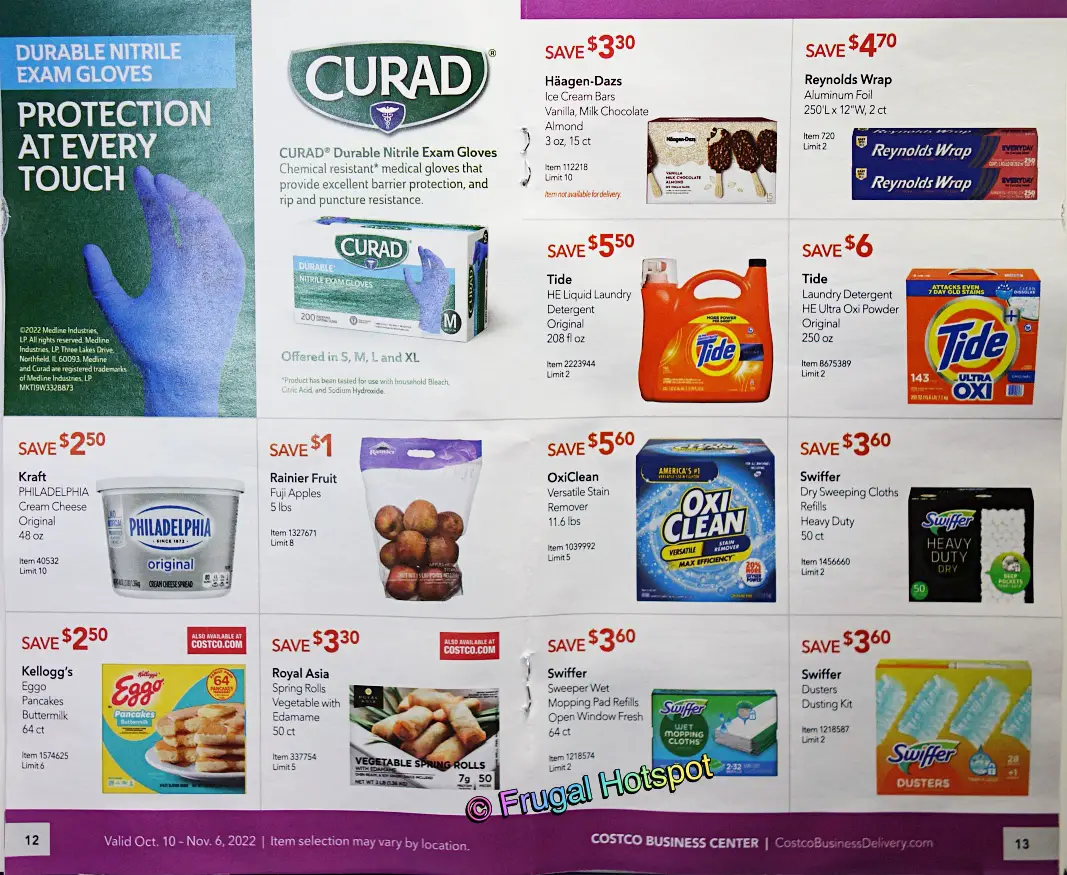 Costco Business Center Coupon Book OCTOBER 2022 | Page 12 and 13